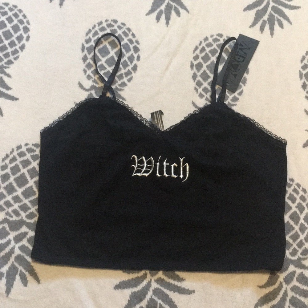 Dolls Kill witch crop top